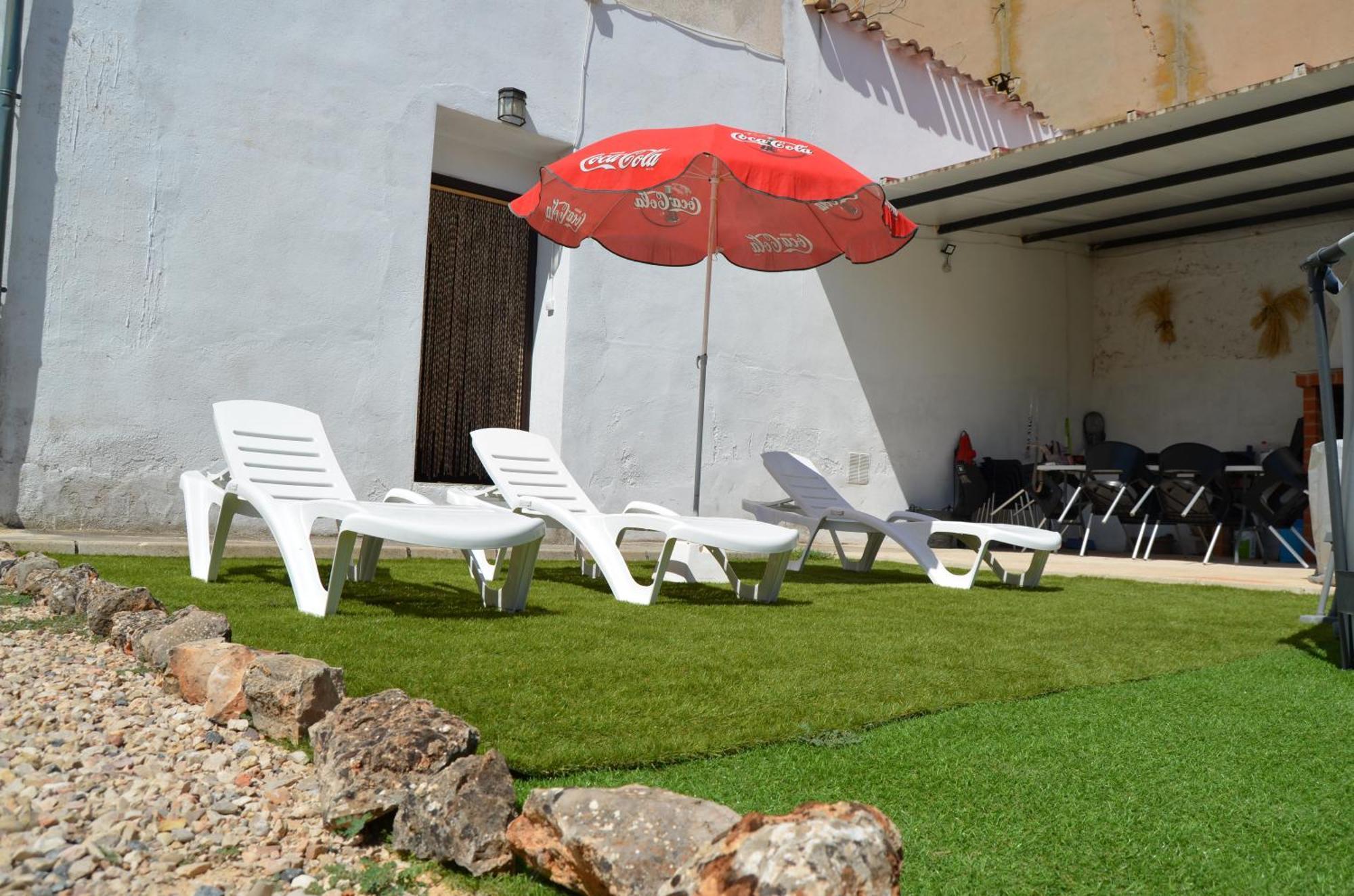 Campillo de Altobuey La Antigua, Casa Centrica, Amplio Patio, Piscina Y Barbacoa 빌라 외부 사진