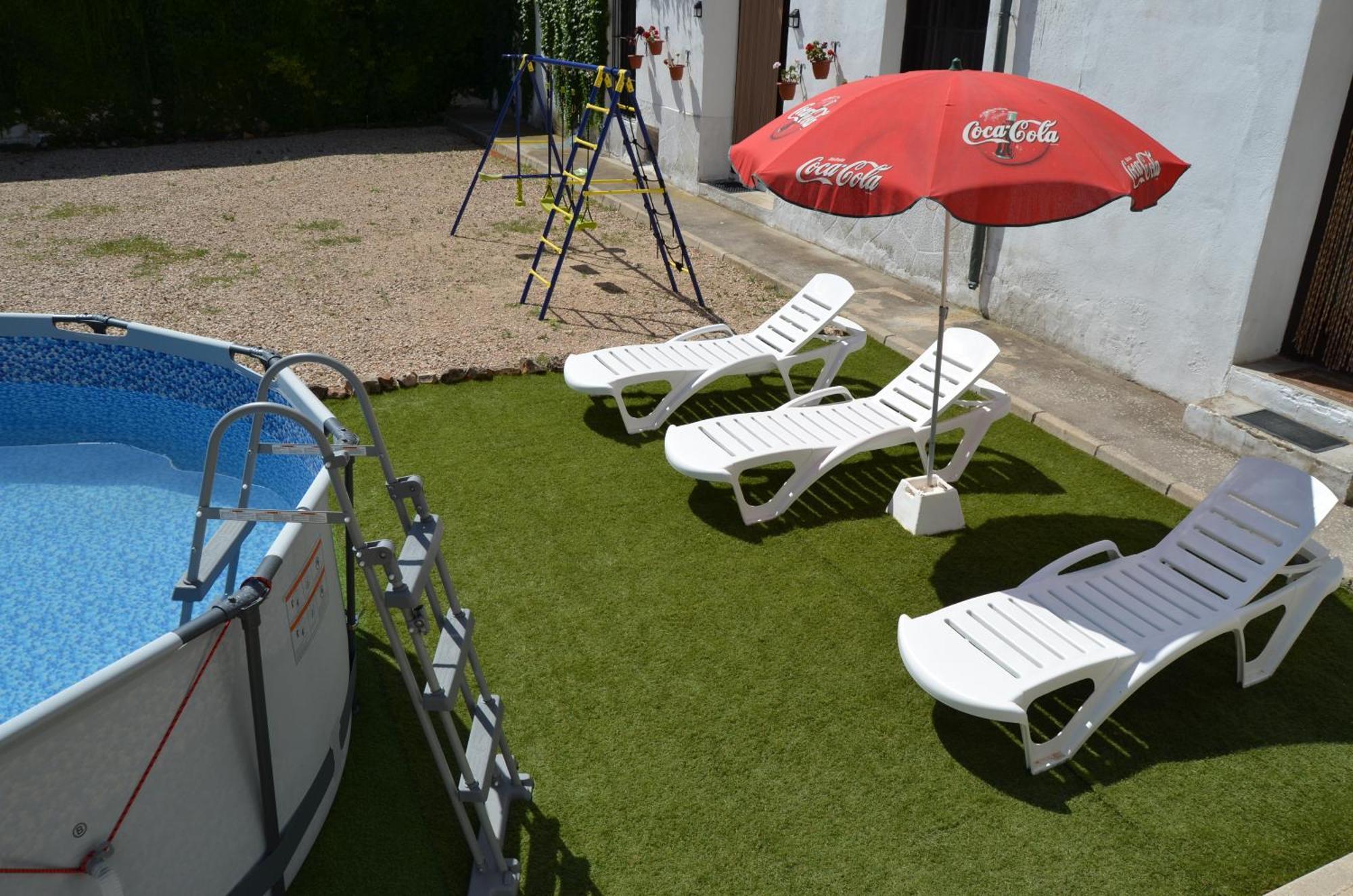 Campillo de Altobuey La Antigua, Casa Centrica, Amplio Patio, Piscina Y Barbacoa 빌라 외부 사진