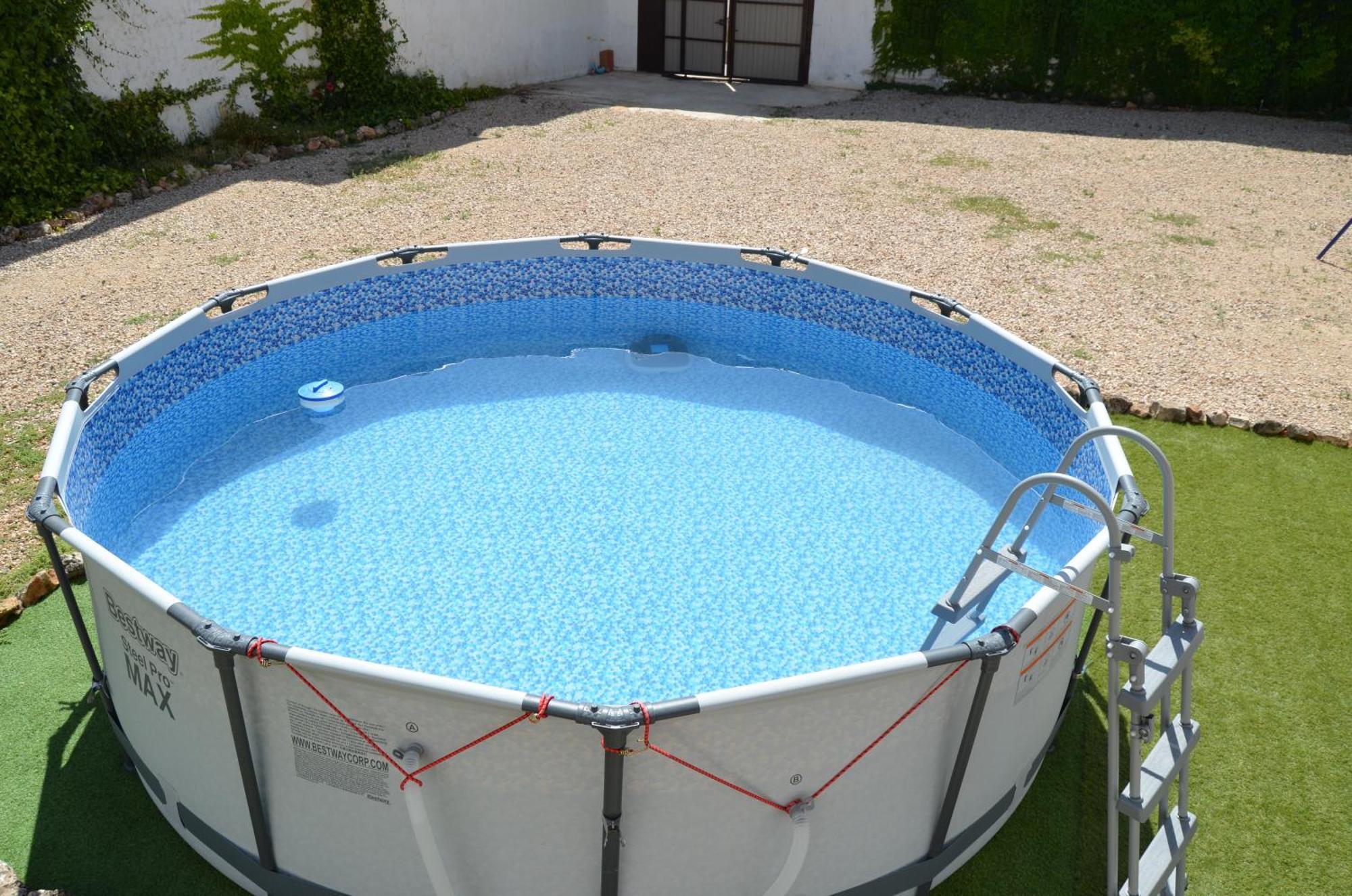 Campillo de Altobuey La Antigua, Casa Centrica, Amplio Patio, Piscina Y Barbacoa 빌라 외부 사진